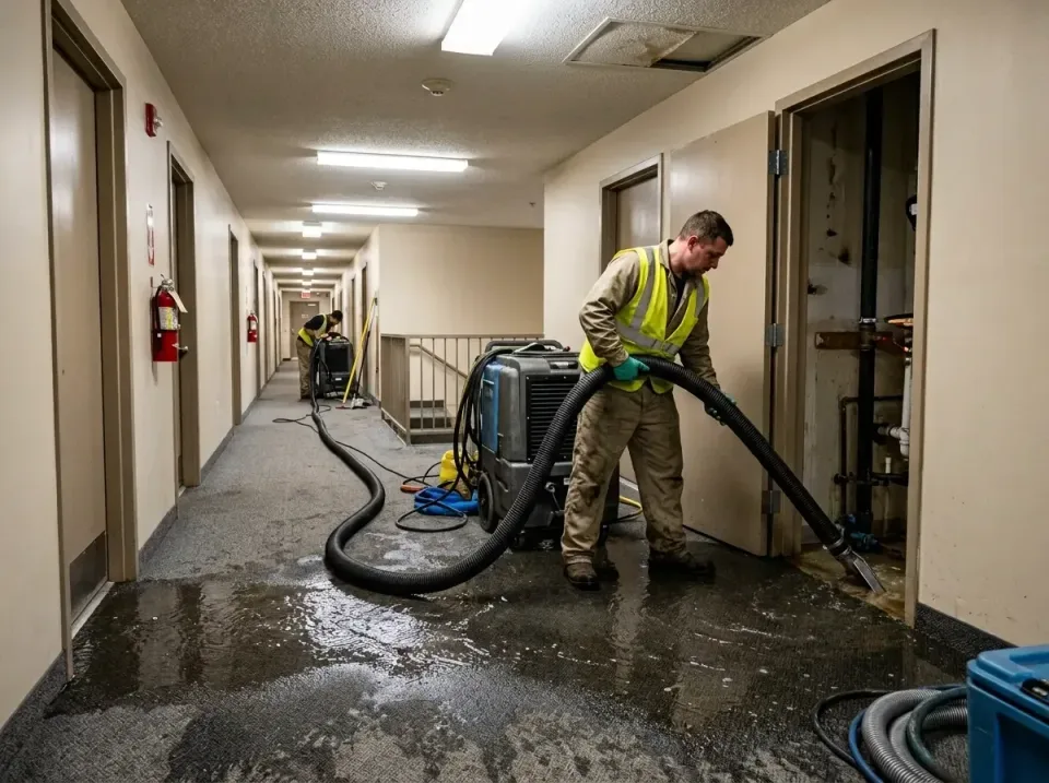 multi-unit-apartment-hallway-f-005 — frequently asked questions, Emergency Burst Pipe Water Extraction & Removal in Topeka,…